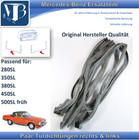 Mercedes-Benz W107 R107 SL Paar Türdichtungen in original Herstellerqualität