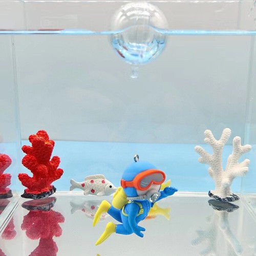 Aquarium Decoration Plastic Floating Fish Tank Ornaments Decoration