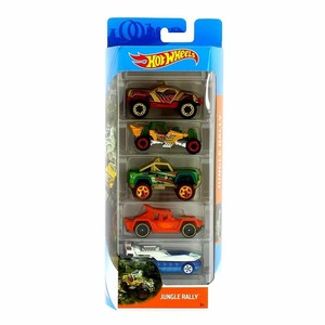 hot wheels jungle rally 5 pack