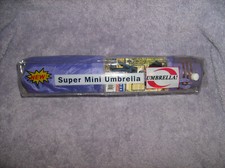 NEW PURPLE UMBRELLA DELUXE 100 POLYESTER HANDLE CASE SALE PRICED 