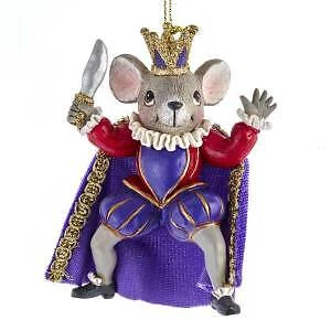 Kurt Adler Nutcracker Suite Mouse King Ornament - Thumbnail 2