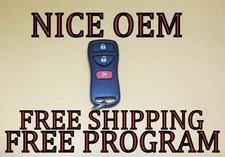 OEM NISSAN XTERRA PATHFINDER FRONTIER TITAN VERSA KEYLESS REMOTE FOB 28268ZT