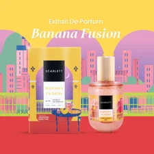 Scarlett Whitening Perfume - Banana Fusion Extrait De Parfum 30ml