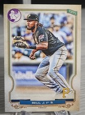 Josh Bell 2020 Topps Gypsy Queen Logo Swap #61 Pittsburgh Pirates/Twins