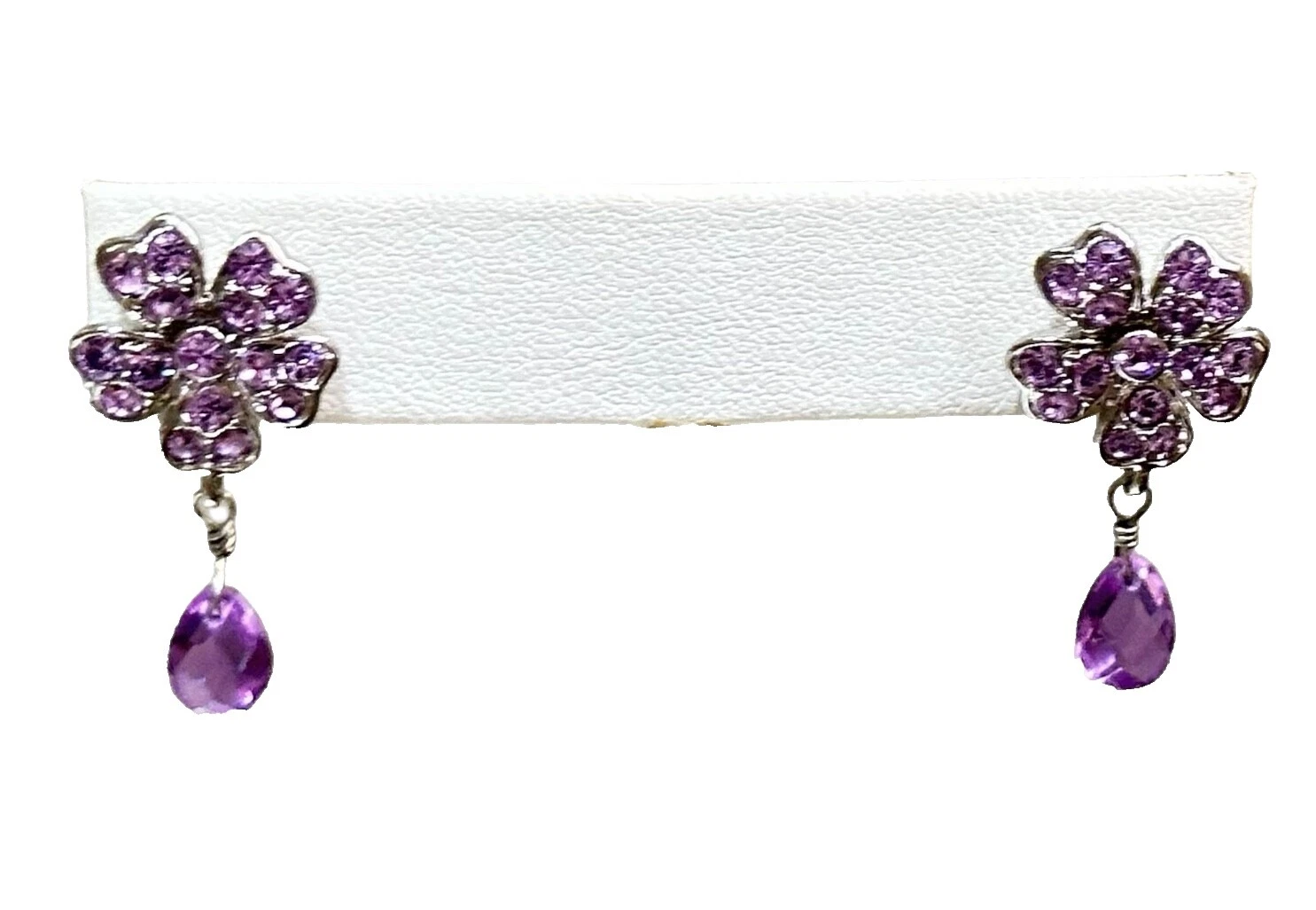 Pendientes de Moda Monet Plateado