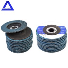 20Pack 4-1/2" × 7/8" 40 Grit T29 Premium Zirconia Flap Disc Sanding Grinding