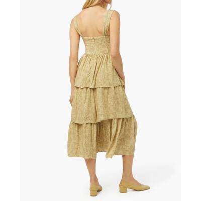 weworewhat tiered lace midi dress Weworewhat Tiered Lace Midi Dress by WeWoreWhat