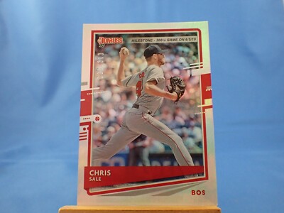Chris Sale Donruss 2020 Stat Line  /300