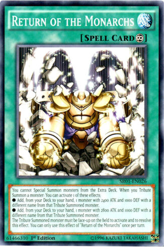 Return of the Monarchs Common Emperor of Darkness Yugioh Card1 - Picture 1 of 1