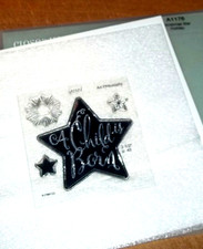 CTMH A1176 A CHRISTMAS STAR 2 .5" STAR, A Child is Born