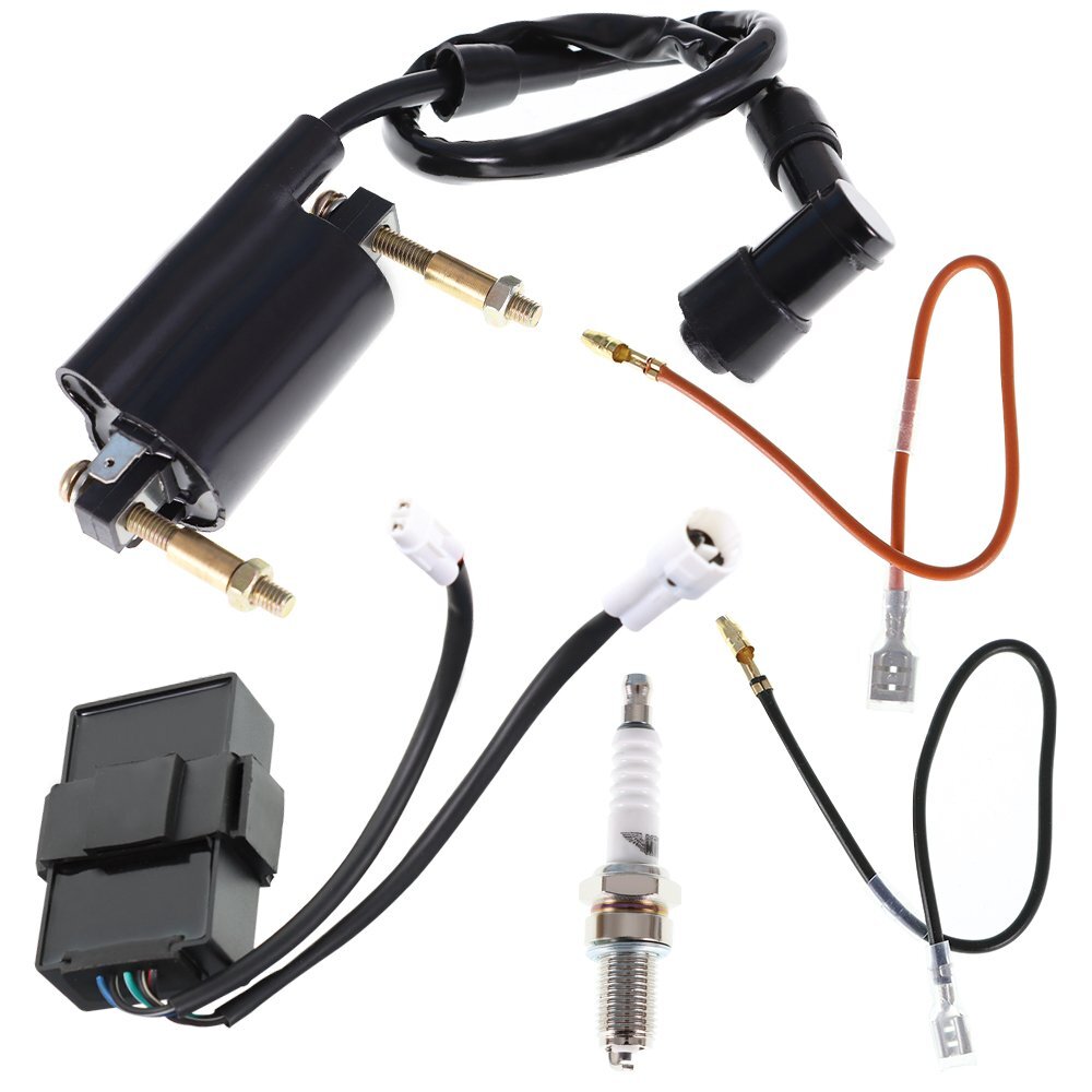 For 1988-2004 Kawasaki Bayou 300 KLF300B Ignition Coil CDI Spark