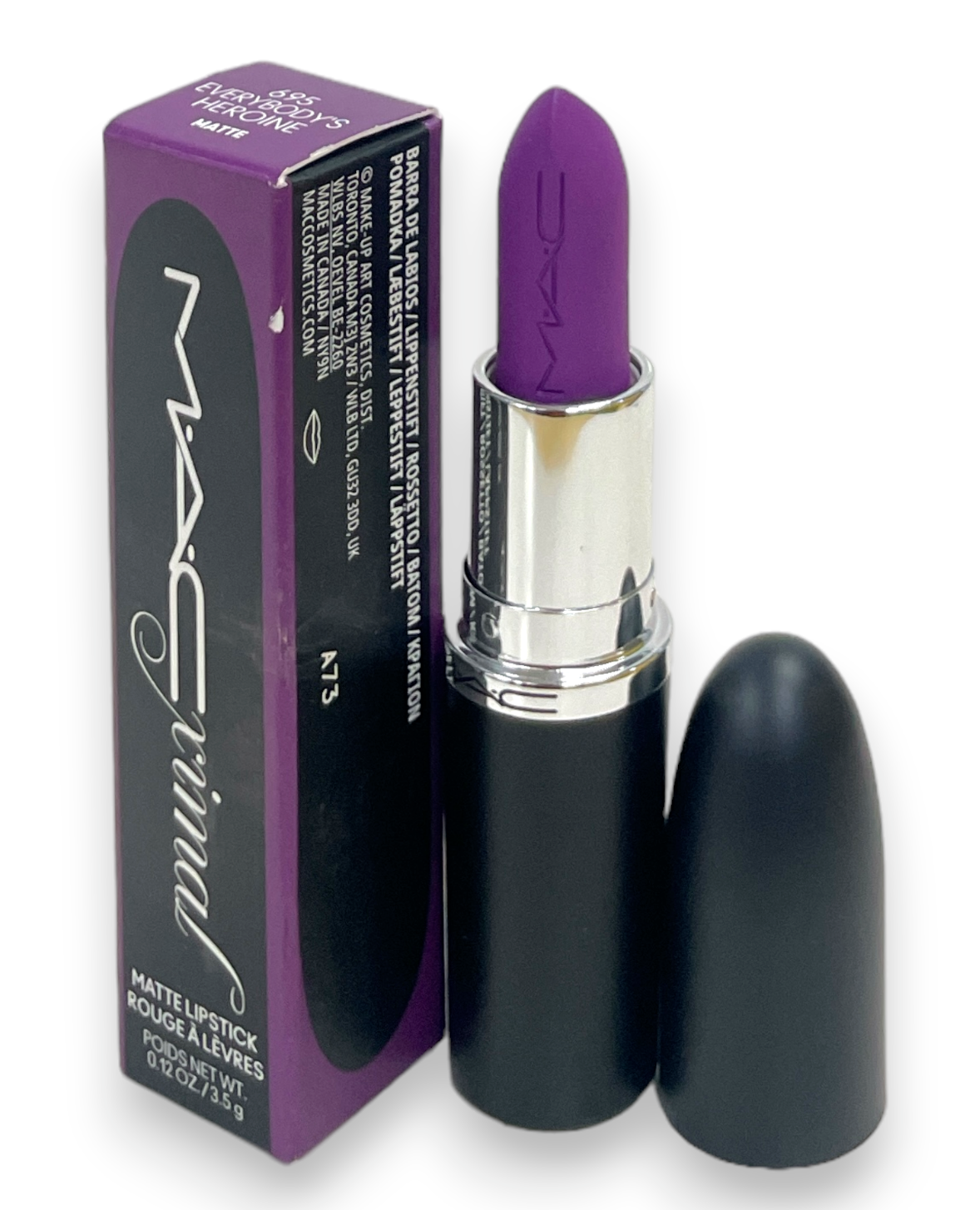 MAC ximal Matte Lipstick - 695 Everybodys Heroine 0.12 fl oz EDT W