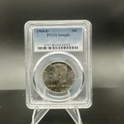 1964 D 50C Kennedy Half Dollar - PCGS Sample Slab