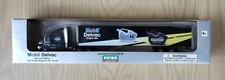Petro Stop Center Diecast Mobil Delvac Motor Aceite Semi Plataforma Camión en Caja