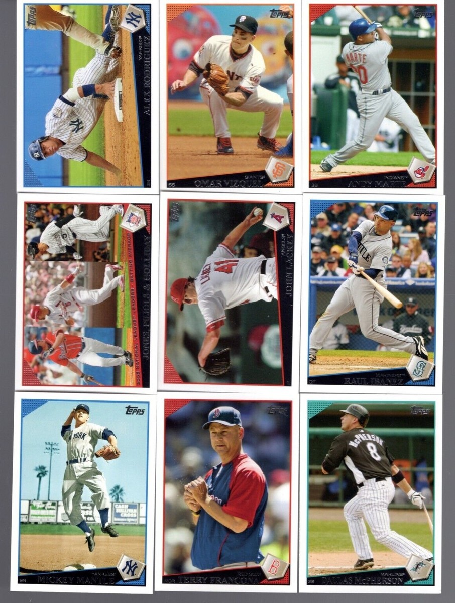 2009 TOPPS SERIES 1 BASEBALL COMPLETE SET 1-330 | eBay