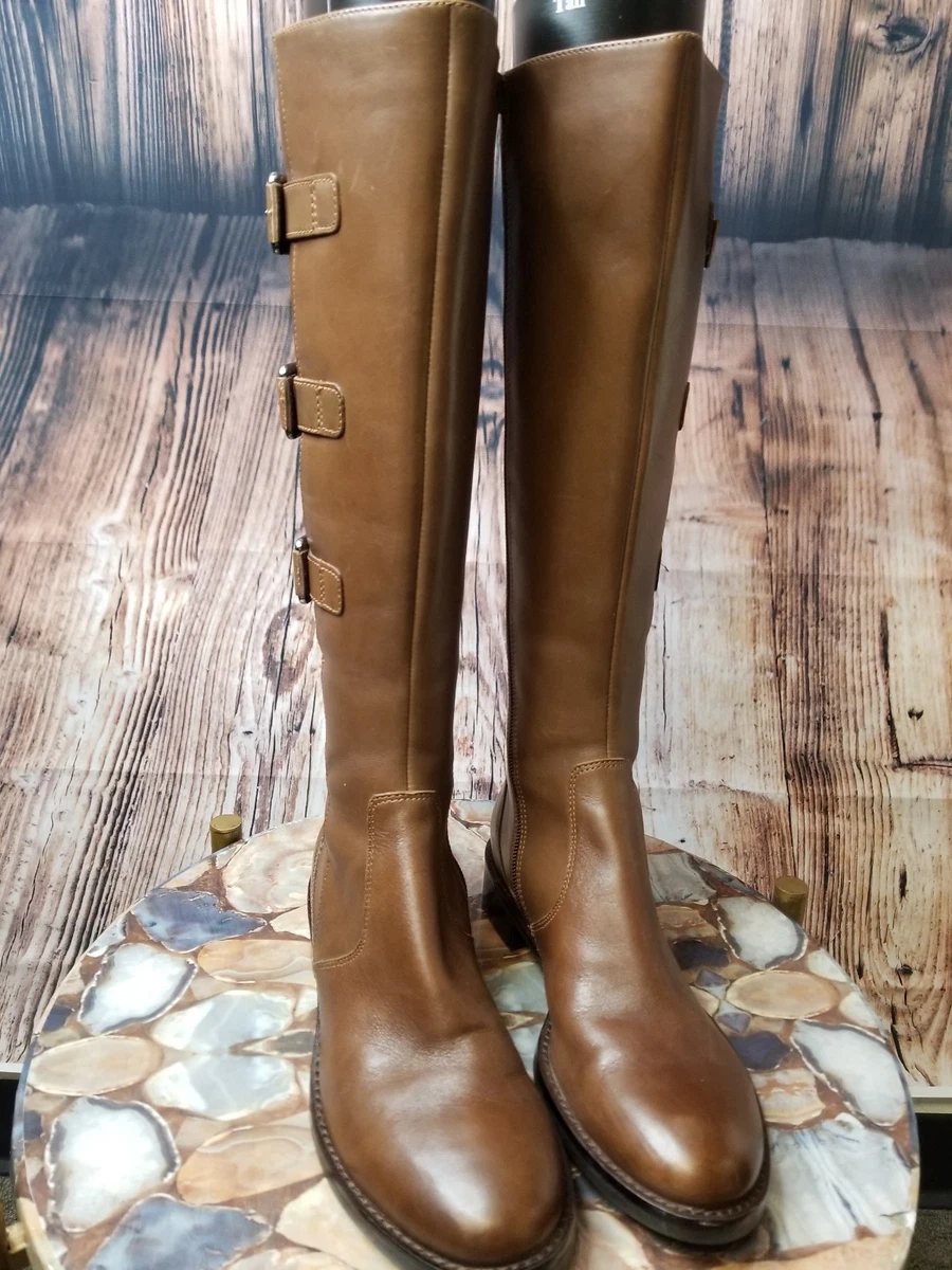 NEW ECCO Hobart 25 Riding Boots Women&#039;s SIZE 36 $259 100% Leather | eBay