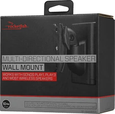 NEW Rocketfish RF-HSWM1A18 Multi-Directional Speaker Wall Mount Black for Sonos
