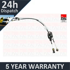 Fits Ford Transit 2000-2018 Gear Selector Cable Purevue #2 CC1R7E395LA 1749585