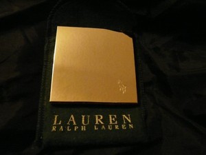 ralph lauren gold purse