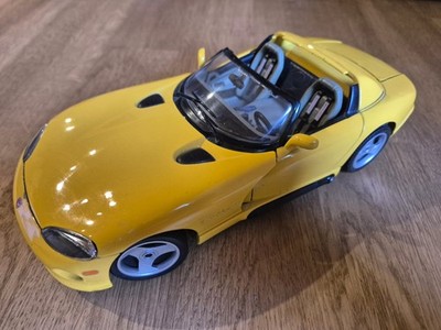 Bburago 1:18 Dodge Viper RT 10 in Gelb ohne OVP