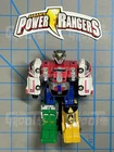 Power Rangers Turbo Rescue Megazord 5" Inch Action Figure Vintage 1997 Bandai
