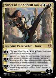 Narset of the Ancient Way - Commander Masters #930 - Mythic Rare