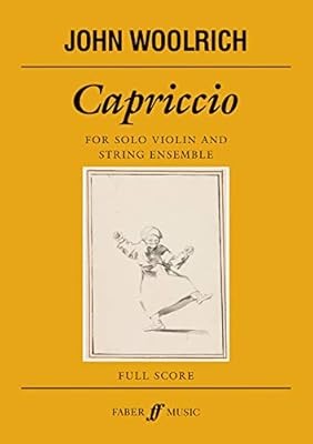 Capriccio: For Solo Violin and String Ensemble, Score (Faber Edition), John Wool