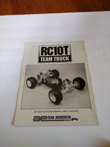 VTG TEAM ASSOCIATED RC10T TEAM TRUCK #7035 INSTRUCTION MANUSL - Picture 3 of 3