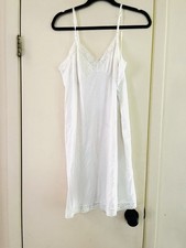 VTG Vanity Fair Lace Nylon Cottagecore 50s Wedding Slip Chemise 38