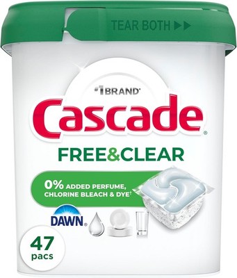 Free & Clear Dishwasher Pods, Dishwasher Detergent, Dish Detergent Soap,