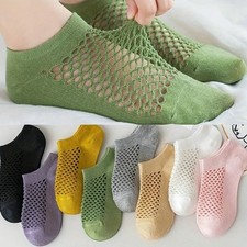 8 Pairs No-Show Mesh Athletic Socks Low Cut Breathable Ankle Running Socks