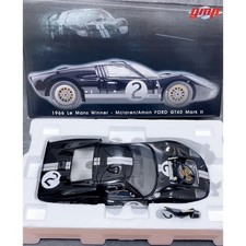 GMP 1/12 1966 Ford GT40 MkII #2 Vainqueur