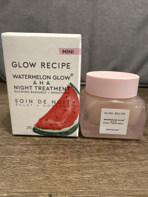 Mini Glow Recipe Watermelon Glow - AHA - Night Treatment 25ml/ 0.84 fl.oz