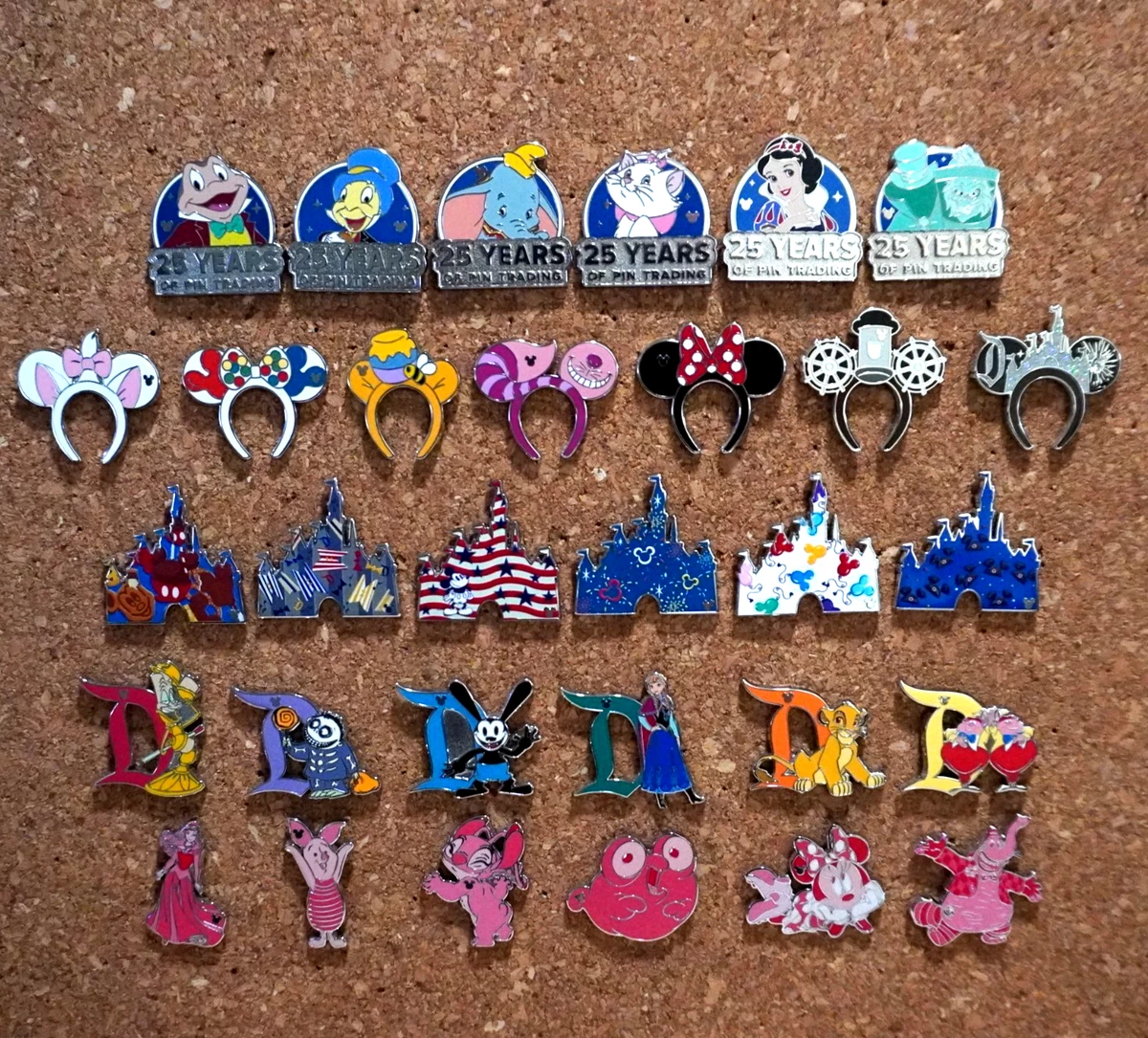 D23 Expo Contemporary Disney Pins, Patches & Buttons (1968-Now