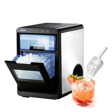 VEVOR Countertop Ice Maker 44 Lbs/24H Self-Cleaning with Ice Scoop for Home Bar