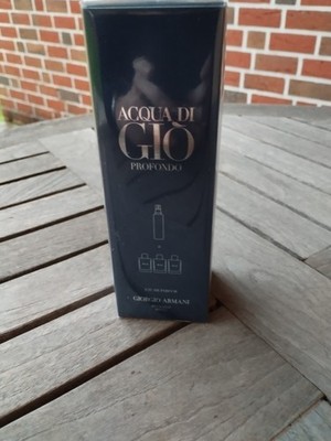 Giorgio Armani ACQUA DI GIO PROFONDO POUR HOMME 150 ml  Recharge  NEU/Foliert 