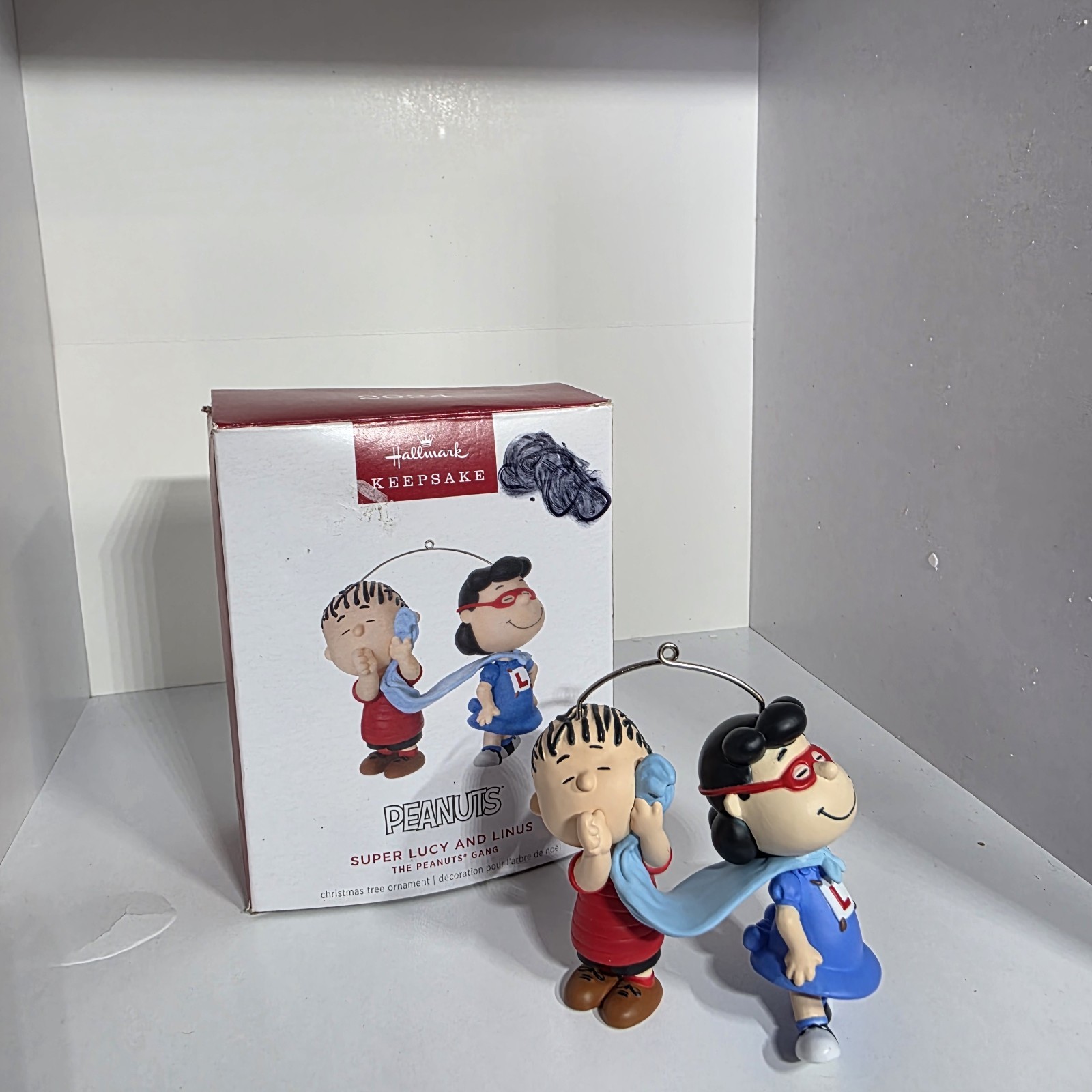 2024 Hallmark Keepsake The Peanuts Gang : Super Lucy And Linus Ornament NEW