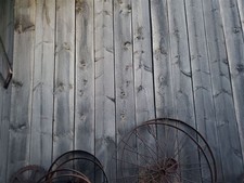 New Gray Barn Siding, Weather Lumber Wood Plank, Barn-Style Siding, Rustic