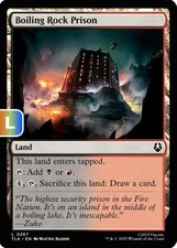 MTG Boiling Rock Prison Avatar  Land  NM