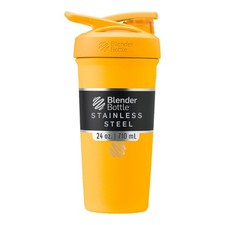 BlenderBottle Sport Insulated Stainless Steel Shaker Bottle w/ Wire Whisk, 24oz