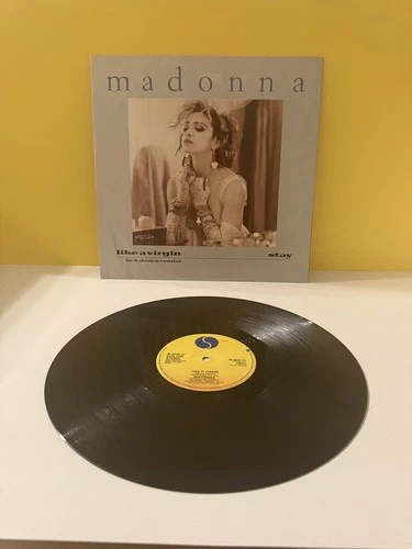 MADONNA Like A Virgin Vinyl Record Single 12 Inch Sire 1984 U.S. Dance Remix Pop