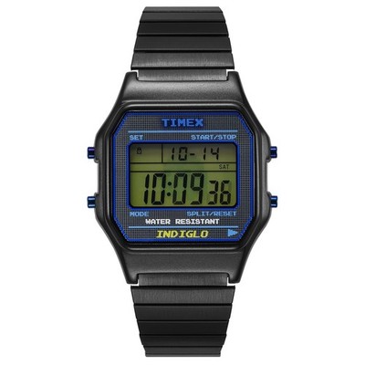 Unbenutzte TIMEX PAC MAN TW2V94200 Schwarz Messing Kunststoff Quarz Herrenuhr...