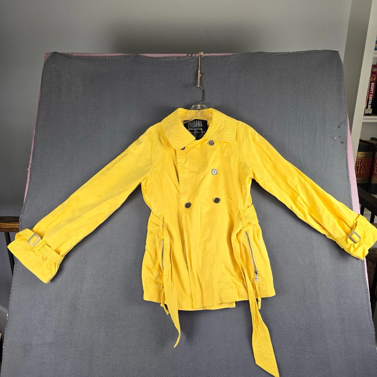 Veste Militaire Col Montant Orange Millard Fillmore - Taille S - Neuve Sans étiquette