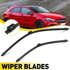 Wiper Blades For Mercedes-Benz A-Class W176 Windscreen Window Wipers 24''+19''