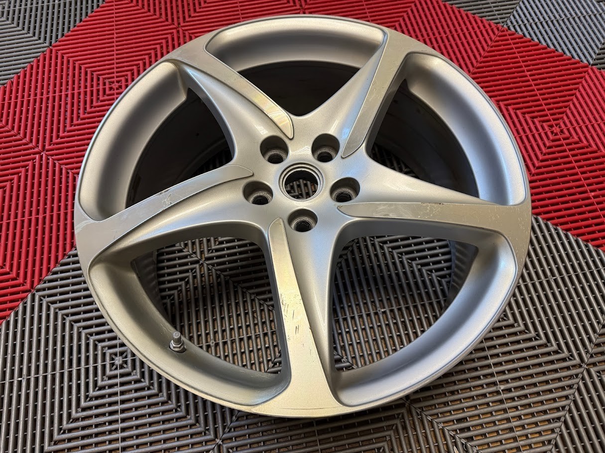 Single OEM 20" Ferrari FF 599 SA Aperta Front Wheel Rim 260697 274882 Silver