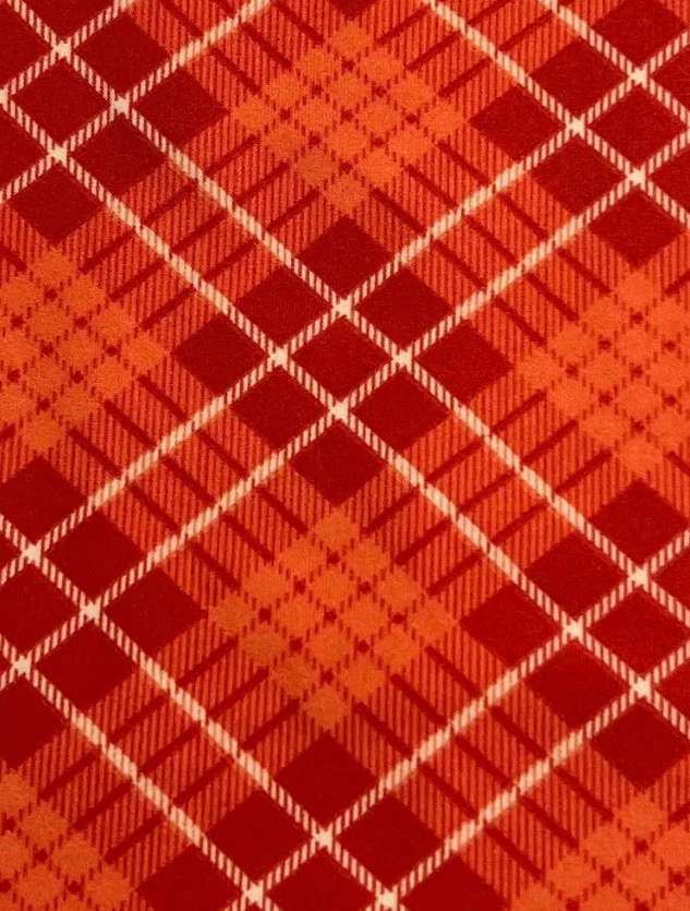 Leggings LuLaRoe OS Talla Única NARANJA SALMÓN Otoño Otoño Cuadros Cuadros Rayas Tartán Foto 2 de 4