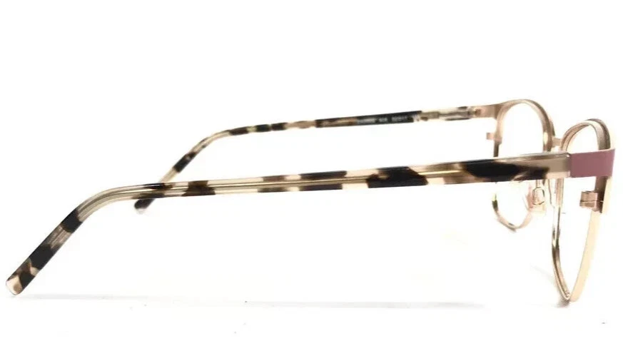 DKNY DK3002 608 РОЗОВЫЙ ЧЕРЕПАХА ЗОЛОТО ОЧКИ ОПРАВЫ ПОЛНЫЙ ПРОВОД ОБОД 52-17-135 - Изображение 2 из 3