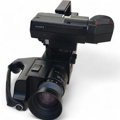 Sony Trinicon HVC-3000P Camcorder Vintage 1980 Video Camera + Case