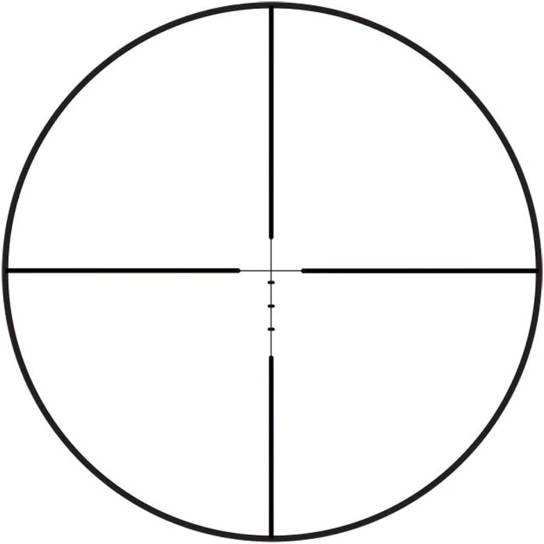 Mira para rifle Burris Hunting duradera impermeable Droptine 3-9x40 mm, negra mate Foto 4 de 4