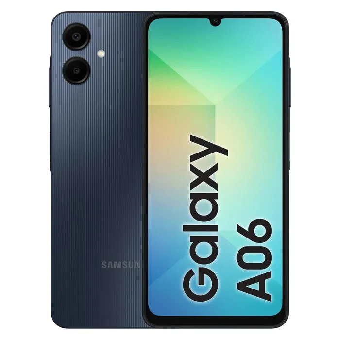 Téléphone Android Samsung Galaxy A06 64Go noir matériel neuf sous blister garanti